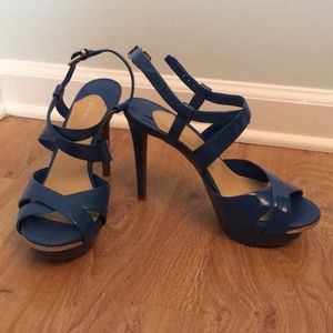 Gianni Bini Whitnie True Cobalt heels